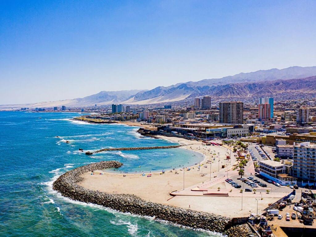 Playa paraíso en Antofagasta